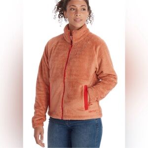 NWT Marmot Homestead Fleece Jacket Rose Gold